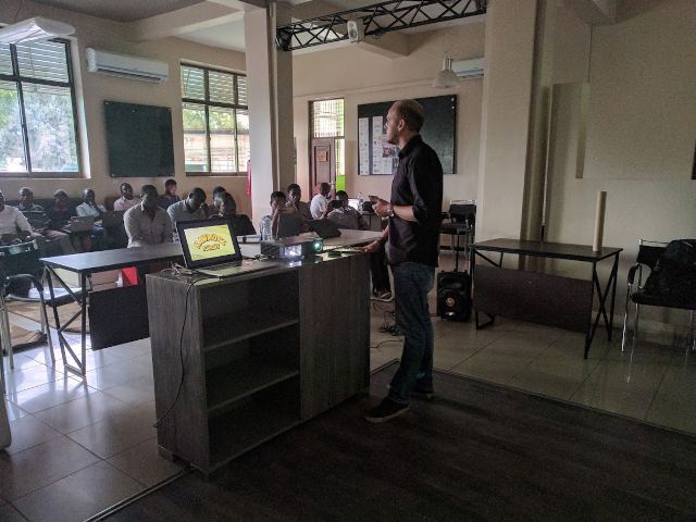 Simon Bädker Gastvortrag Universität Dar Es Salaam